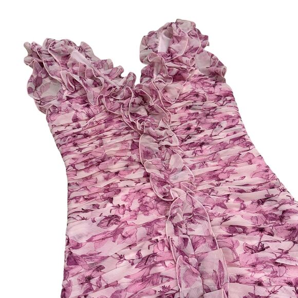 NWOT Cinq a Sept Portra Dress in Vibrant Plum Size 6 - Picture 3 of 8